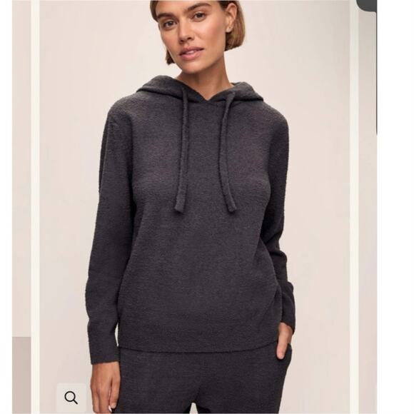 Eberjey women's black Recycled Boucle Hoodie size L
$148 - Picture 1 of 14